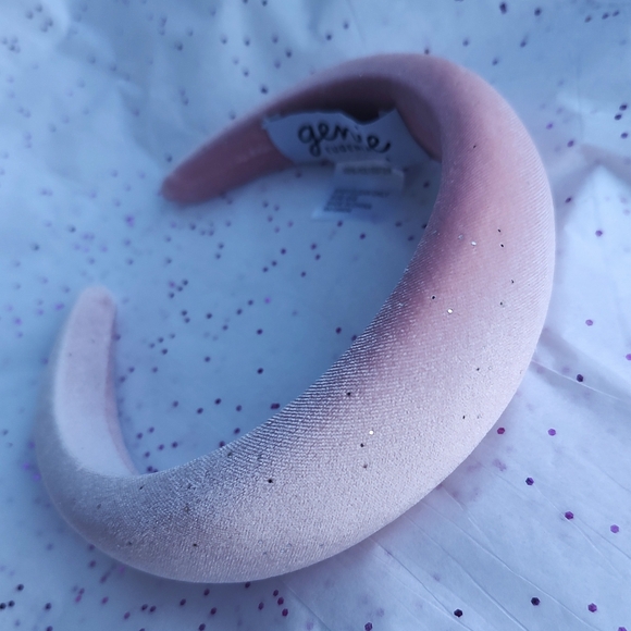 Genie By Eugenie Kim Blush Gemma Padded High Headband, New - Picture 4 of 5
